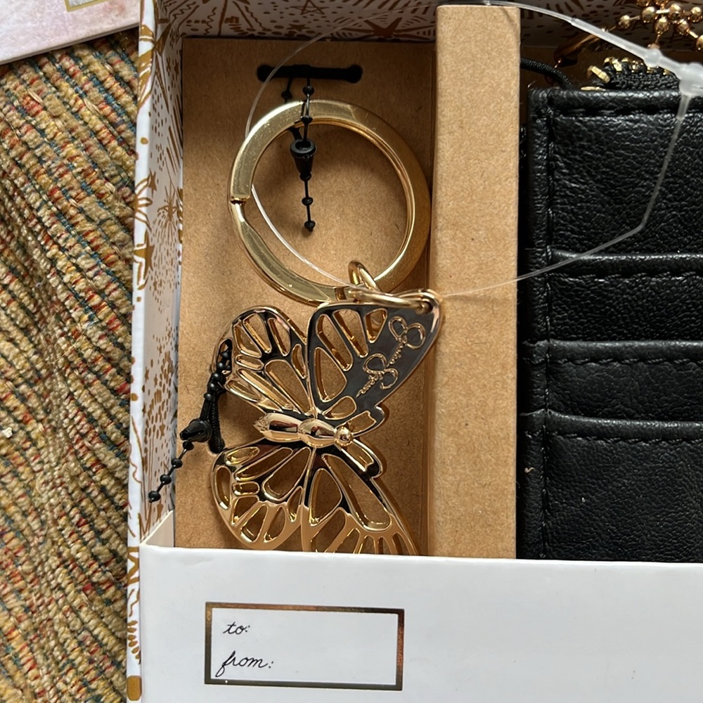 BRAND NEW Jessica Simpson Wallet and card slot and Key chain set - Picture 4 of 12